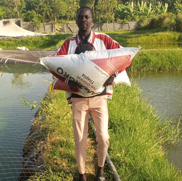 The Fish Feed Arrived